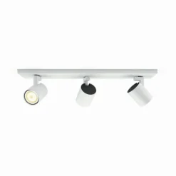 Luminaires Philips Plafonnier Philips Hue Runner LED Blanc, 3 lumières, Télécommandes