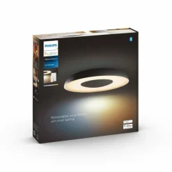 Luminaires Philips Plafonnier Philips Hue Still LED Noir, 1 lumière, Télécommandes