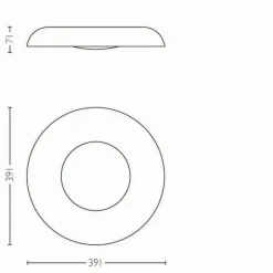 Luminaires Philips Plafonnier Philips Hue Still LED Aluminium, 1 lumière, Télécommandes
