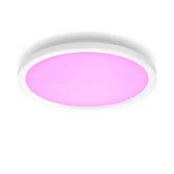Luminaires Philips Plafonnier Philips Hue Surimu LED Blanc, 1 lumière