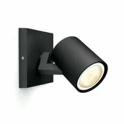 Luminaires Philips Plafonnier Philips Hue White Ambiance Runner LED Noir, 1 lumière, Télécommandes