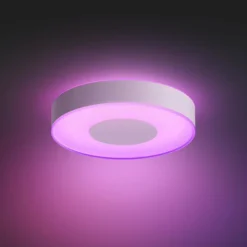 Luminaires Philips Plafonnier Philips Hue Xamento LED Blanc, 1 lumière, Changeur de couleurs