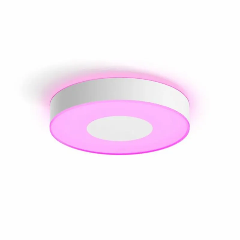 Luminaires Philips Plafonnier Philips Hue Xamento LED Blanc, 1 lumière, Changeur de couleurs