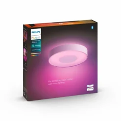 Luminaires Philips Plafonnier Philips Hue Xamento LED Blanc, 1 lumière, Changeur de couleurs