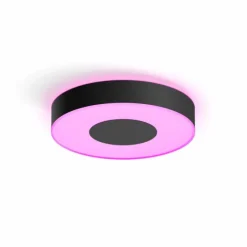 Luminaires Philips Plafonnier Philips Hue Xamento LED Noir, Blanc, 1 lumière, Changeur de couleurs