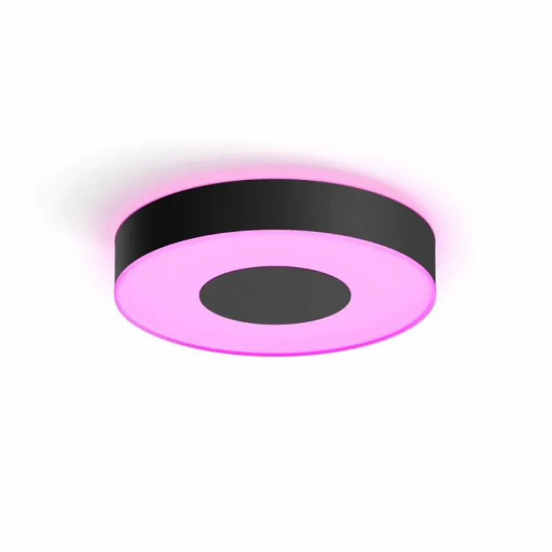 Luminaires Philips Plafonnier Philips Hue Xamento LED Noir, Blanc, 1 lumière, Changeur de couleurs