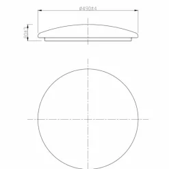 Luminaires Philips Plafonnier Philips Moire LED Blanc, 1 lumière* Éclairage Led