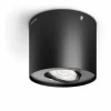 Luminaires Philips Plafonnier Philips Phase LED Noir, 1 lumière* Downlights