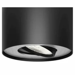 Luminaires Philips Plafonnier Philips Phase LED Noir, 1 lumière* Downlights