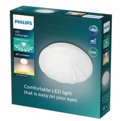 Luminaires Philips Plafonnier Philips Shore LED Blanc, 1 lumière* Éclairage Led