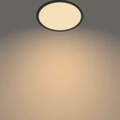 Luminaires Philips Plafonnier Philips Superslim CL550 LED Noir, 1 lumière* Éclairage Led