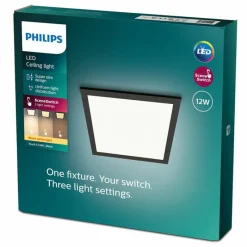 Luminaires Philips Plafonnier Philips Touch SceneSwitch LED Noir, 1 lumière* Éclairage Led