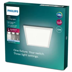 Luminaires Philips Plafonnier Philips Touch LED Blanc, 1 lumière* Éclairage Led