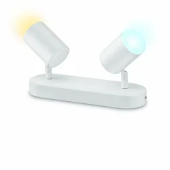Luminaires Philips Plafonnier Philips WiZ IMAGEO LED Blanc, 2 lumières