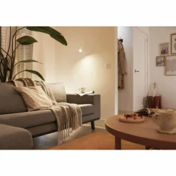 Luminaires Philips Plafonnier Philips WiZ IMAGEO LED Blanc, 1 lumière, Changeur de couleurs