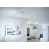 Luminaires Philips Plafonnier Philips WiZ IMAGEO LED Blanc, 2 lumières, Changeur de couleurs