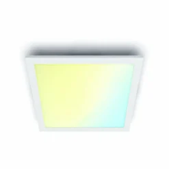 Luminaires Philips Plafonnier Philips WiZ LED Blanc, 1 lumière