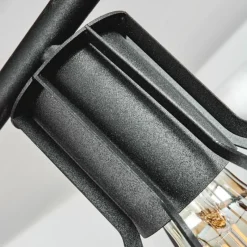 Lampes Industrielles-hofstein Plafonnier Pila Noir, 5 lumières