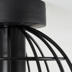 Lampes Industrielles-hofstein Plafonnier Piment Noir, 1 lumière