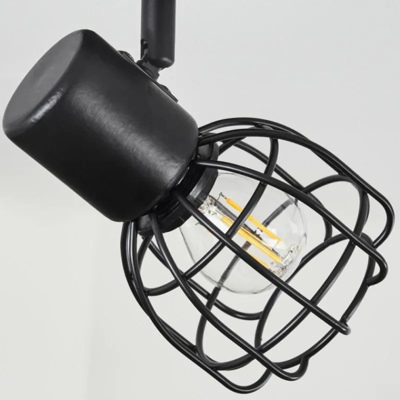 Lampes Industrielles-hofstein Plafonnier Piment Noir, 1 lumière