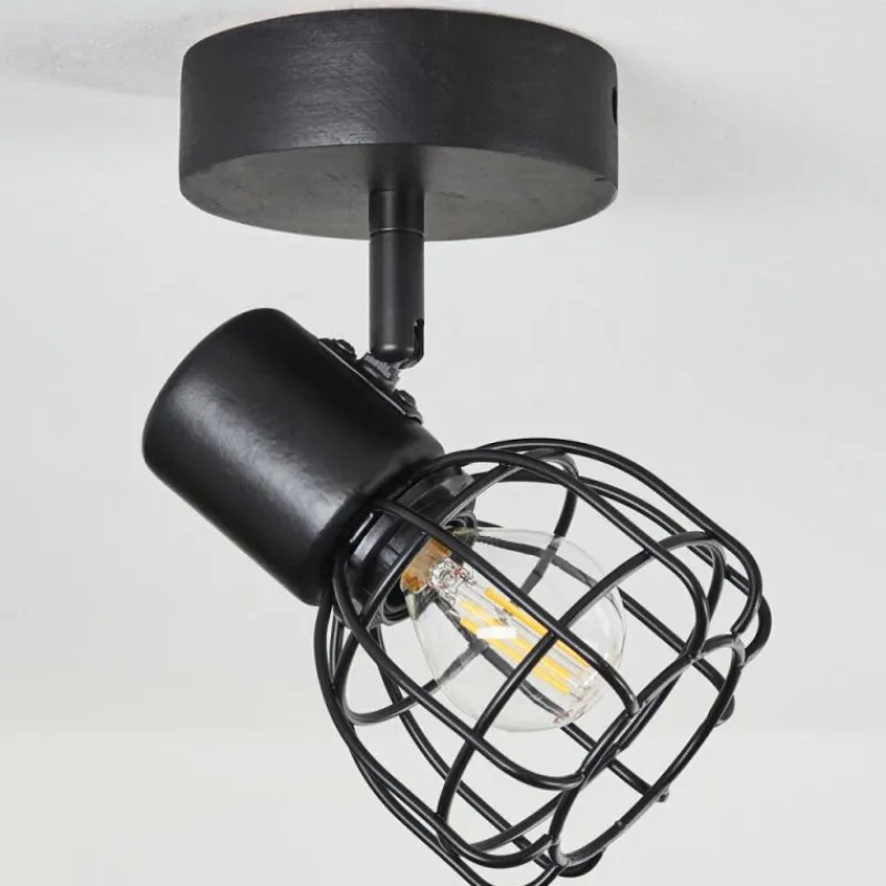 Lampes Industrielles-hofstein Plafonnier Piment Noir, 1 lumière