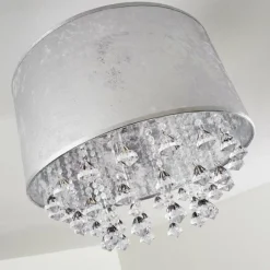 hofstein Plafonnier Pirinoa Argenté, 1 lumière* Plafonniers