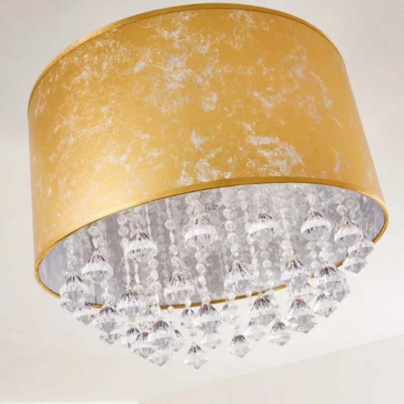 Lampes Dorées-hofstein Plafonnier Pirinoa Or, 1 lumière