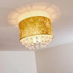 Lampes Dorées-hofstein Plafonnier Pirinoa Or, 1 lumière