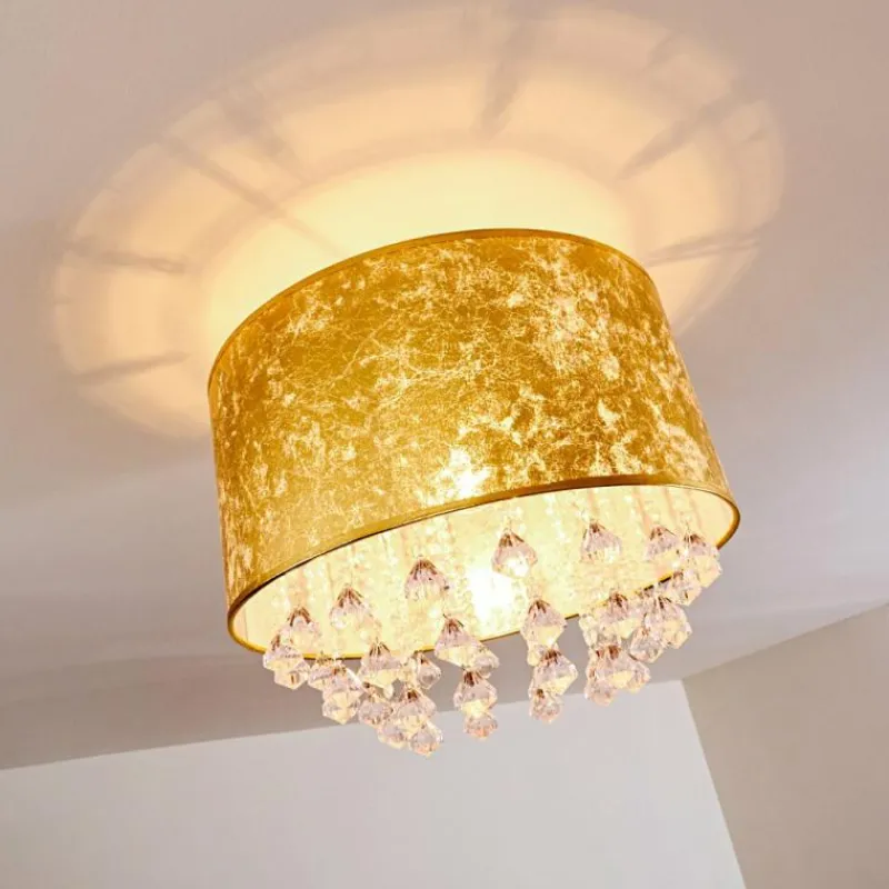 Lampes Dorées-hofstein Plafonnier Pirinoa Or, 1 lumière