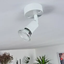 hofstein Plafonnier Planes LED Blanc, 1 lumière