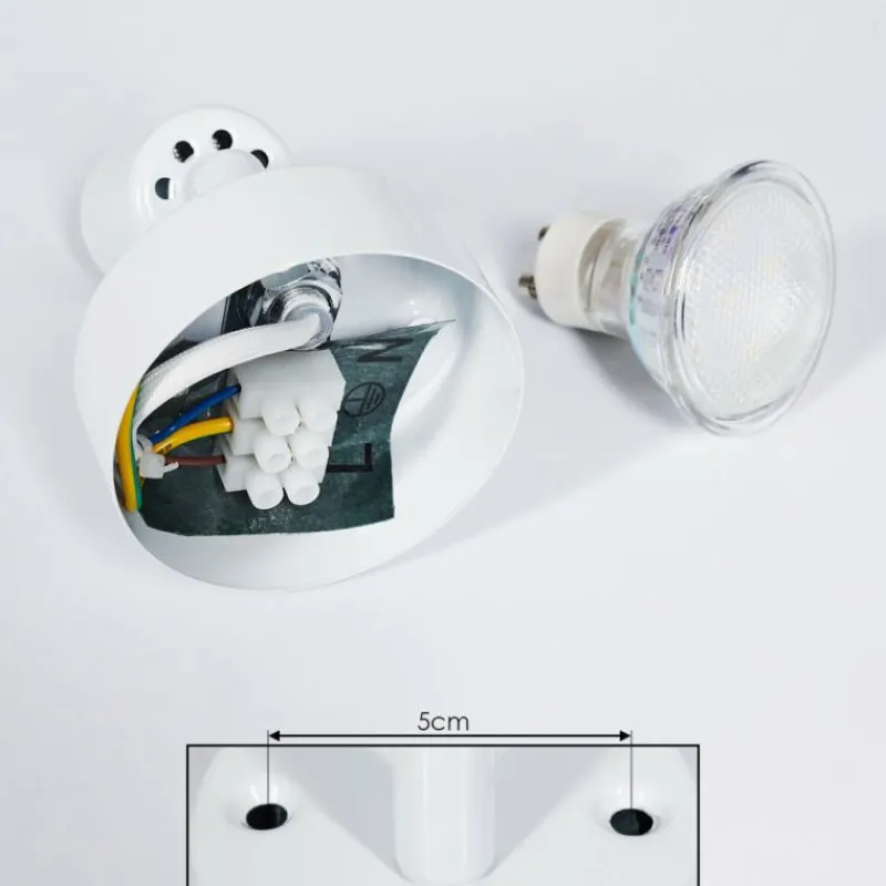 hofstein Plafonnier Planes LED Blanc, 1 lumière