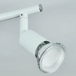 hofstein Plafonnier Planes LED Blanc, 4 lumières