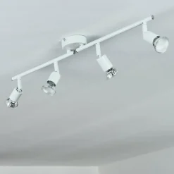 hofstein Plafonnier Planes LED Blanc, 4 lumières