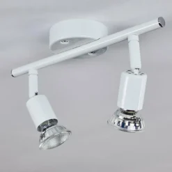 hofstein Plafonnier Planes LED Blanc, 2 lumières* Éclairage Led
