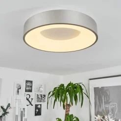 hofstein Plafonnier Playas LED Argenté, Blanc, 1 lumière