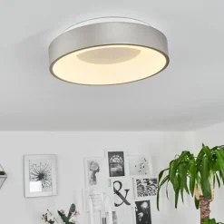 hofstein Plafonnier Playas LED Argenté, Blanc, 1 lumière