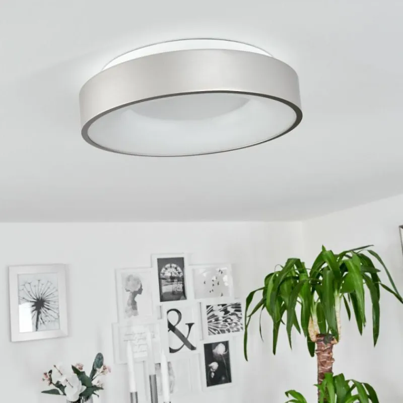 hofstein Plafonnier Playas LED Argenté, Blanc, 1 lumière