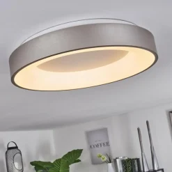 hofstein Plafonnier Playas LED Argenté, Blanc, 1 lumière