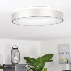 hofstein Plafonnier Playas LED Argenté, Blanc, 1 lumière
