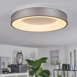 hofstein Plafonnier Playas LED Argenté, Blanc, 1 lumière