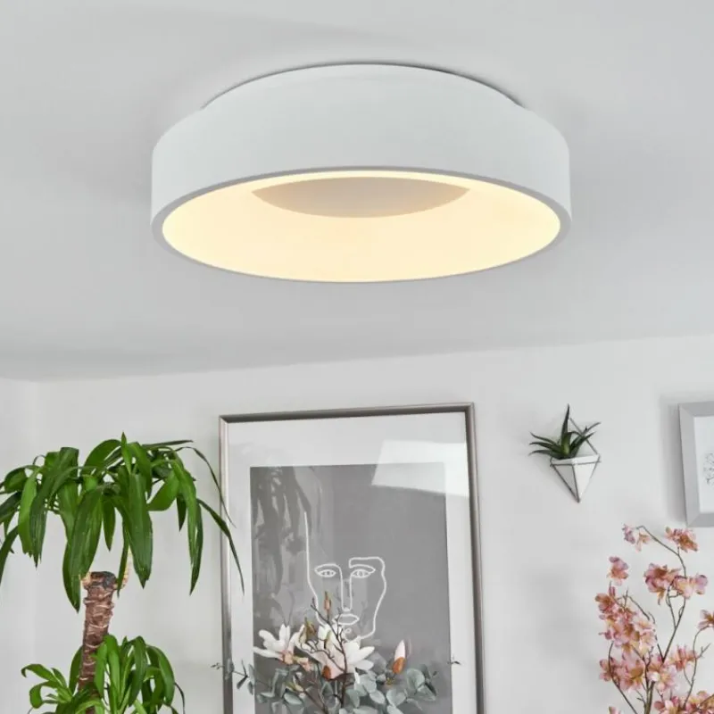 hofstein Plafonnier Playas LED Blanc, 1 lumière