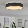 hofstein Plafonnier Playas LED Noir, Blanc, 1 lumière