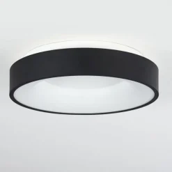 hofstein Plafonnier Playas LED Noir, Blanc, 1 lumière