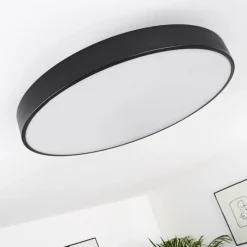 hofstein Plafonnier Plovdiv LED Blanc, 1 lumière, Télécommandes