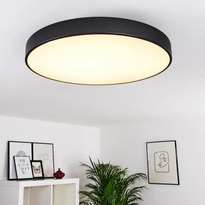 hofstein Plafonnier Plovdiv LED Blanc, 1 lumière, Télécommandes