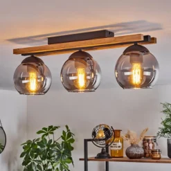 Luminaires Scandinaves-hofstein Plafonnier Podre Écru, 3 lumières
