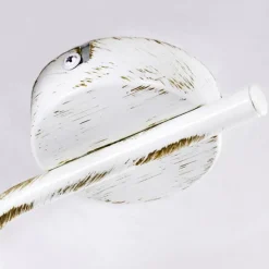 Lampes Dorées-hofstein Plafonnier Polmak Or, Blanc, 3 lumières