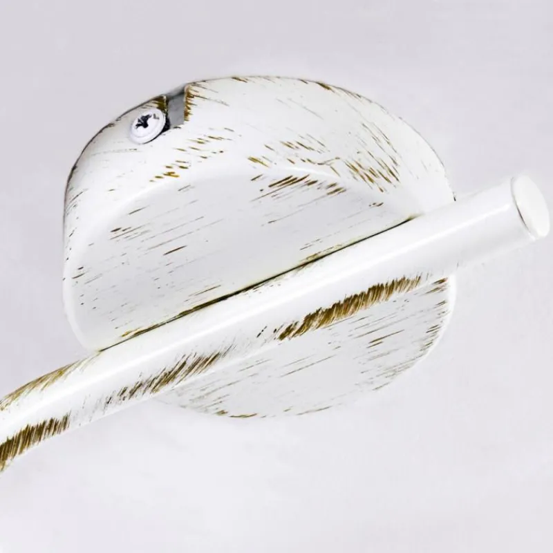 Lampes Dorées-hofstein Plafonnier Polmak Or, Blanc, 3 lumières