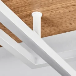 Luminaires Scandinaves-hofstein Plafonnier Pompu LED Écru, Blanc, 1 lumière