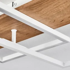 Luminaires Scandinaves-hofstein Plafonnier Pompu LED Écru, Blanc, 1 lumière